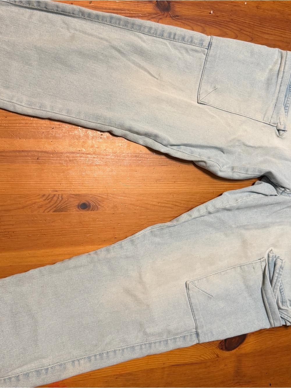 refuge Light Blue Wide Leg Women's Jeans